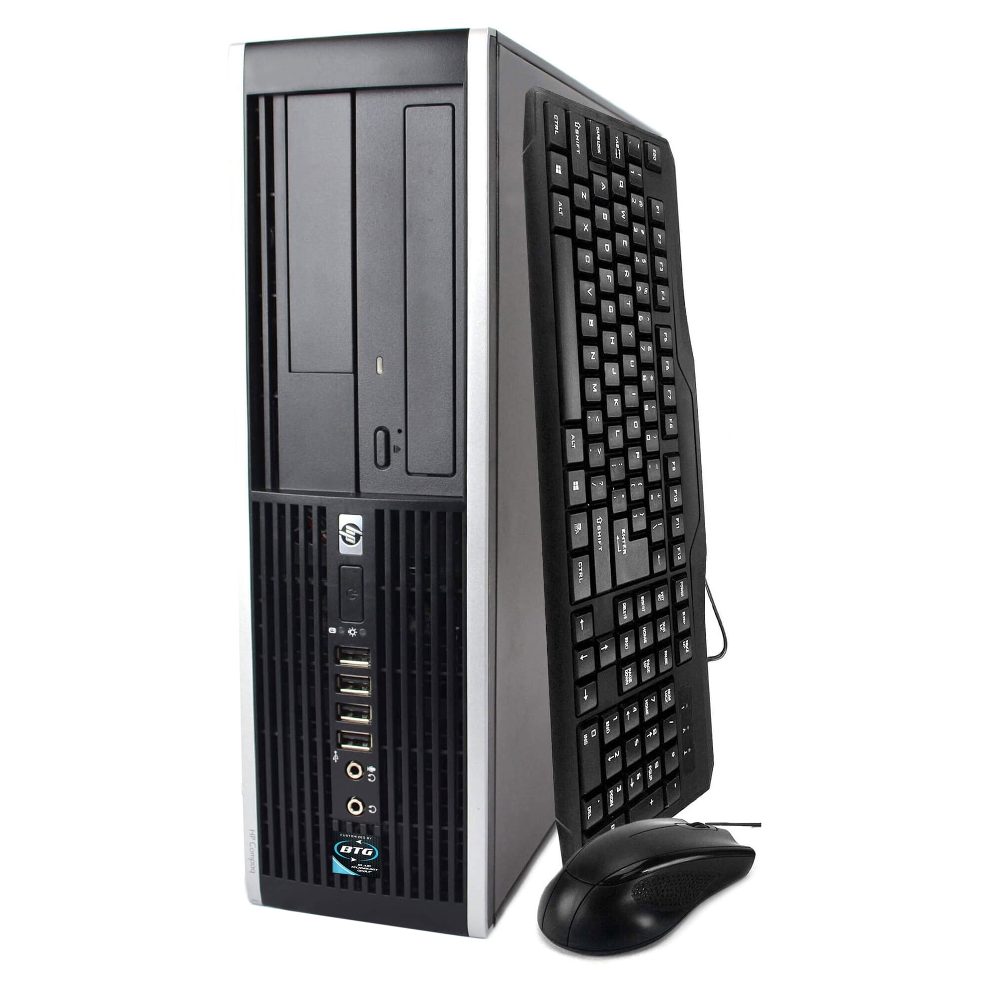 Pre-Owned HP EliteDesk 8100 Desktop Computer PC, Intel Dual-Core i5, 250GB  HDD, 8GB DDR3 RAM, Windows 10 Home, DVD, WIFI, 19in Monitor, USB Keyboard  and Mouse (Used ) - Walmart.com