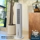 thumbnail image 4 of Ventilador de torre BRISA FRESCA Beckon 2 en 1 de 106cm de alto +control remoto +oscilación +modos de uso +temporizador con display LED incluye 4 cooling pads, 4 of 7