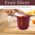 thumbnail image 3 of Home Kitchen Fruit Slicing Artifact 3 Piece Vegetable Cutter for Holiday Fruit Platter, 3 of 7