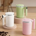 thumbnail image 7 of Automatic Stirring Coffee Mug with Temperature Display, Portable Magnetic Self Mixing Cup for Protein Shakes and Hot Chocolate, Battery Powered Electric Blender Bottle for Travel, 7 of 7