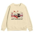 thumbnail image 4 of Byoo Cute Animal Graphic Toddler Boy Sweatshirt Valentine Day Round Neck Full-Sleeved Pullover Top Leisure Cozy Children Shirt, 4 of 4