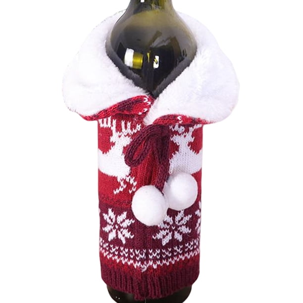 Funda Universal para botella de vino Toystoory Navidad Rojo