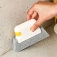 thumbnail image 5 of Window Groove Cleaning Brush, 2-in-1 Door and Window Track Cleaning Tool with Replaceable Scouring Pad for Sliding Door Tracks, Window Slots, and Hard-to-Reach Corners, 5 of 9