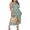 Green, variant on CHICME Womens Dresses Sleeveless Keyhole Back Hollow Out A Line with Eyelet Embroidery & Side Slit Casual Dresses Black-L