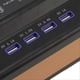 thumbnail image 5 of Car Power Inverter Rated 700W 12/24V to AC 110V 60HZ US Socket with Ambient Light 4 USB Ports Modified Sine Wave, 5 of 5