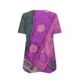 thumbnail image 5 of Fiudx Ofertas de La Semana Top Casual de Manga Corta con Cuello En V y Estampado Degradado para Mujer, 5 of 5