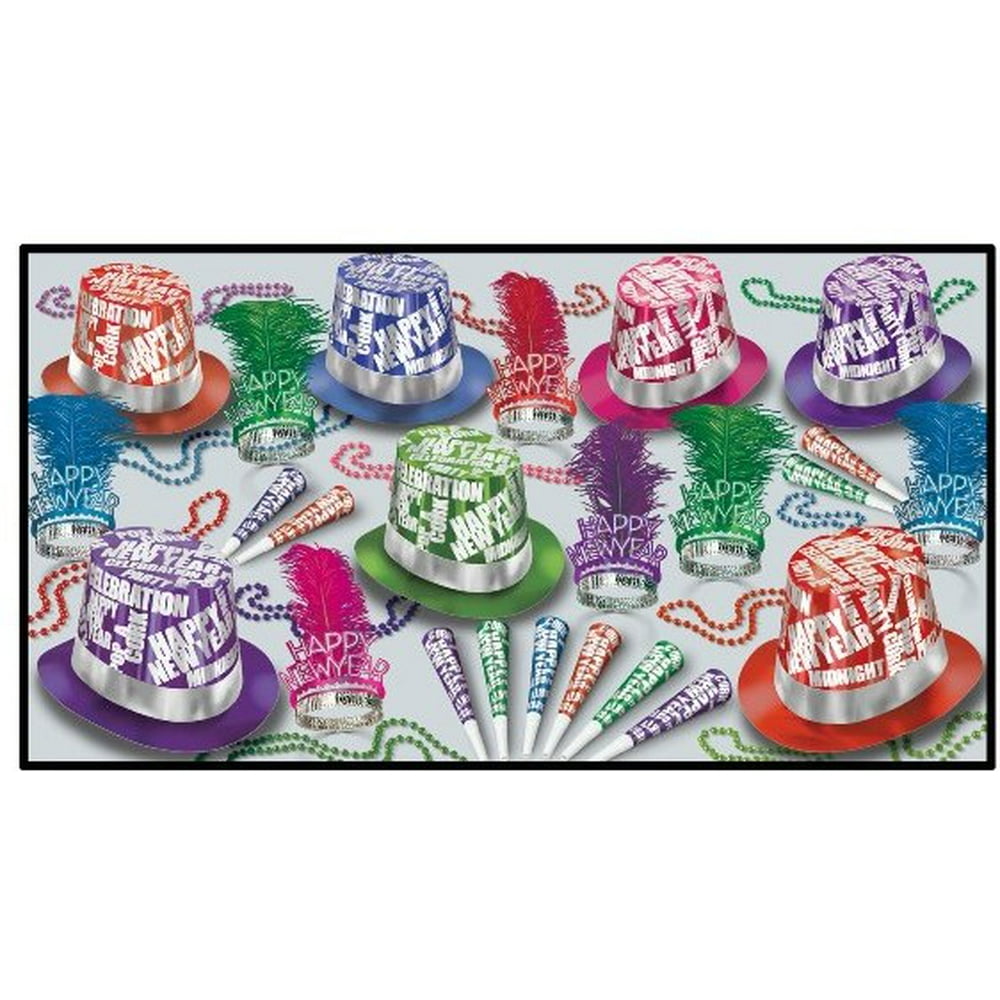 New Year Party Kit - Assorted - Walmart.com - Walmart.com