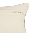 thumbnail image 4 of Laddha Home Designs Handwoven Diamond Cotton Throw Pillow Cover - 20" - Gray and Cream, 4 of 7