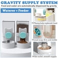 thumbnail image 3 of Set Comedero y Dispensador de Agua kathson para Conejo 1L, 3 of 7
