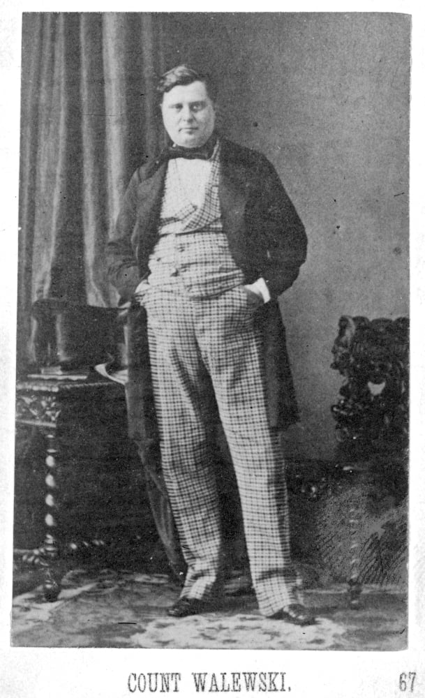 Count Walewski (18101868). NalexandreFlorianJoseph Colonna Walewski