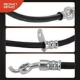 thumbnail image 5 of A-Premium Rear Passenger Brake Hydraulic Hose Compatible with Toyota, Lexus and Scion Models - Corolla iM 2017-2018 1.8L, CT200h 2011-2017 1.8L, tC 2011-2016 1.8L, iM 2016 2.5L - Replace# 9094702G32, 5 of 8