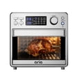 thumbnail image 2 of Aria Wave Mini 17QT Air Fryer & Toaster Oven with Accessories and Rotating Rotisserie Feature - Stainless Steel, 2 of 5