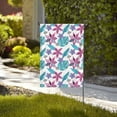 thumbnail image 4 of Easygdp Hawaiian Style Garden Flag Yard Flag Welcome Flag, Double-Sided, Weather Resistant for Outdoor Decor - 28"x40", 4 of 9
