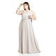 thumbnail image 5 of Vestido de noche multiformas Roman Fashion / Tallas Extras, 2001 (Hueso) beige 38, 5 of 6