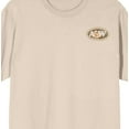 thumbnail image 3 of A&W Root Beer Vintage Logo Art Crew Neck Short Sleeve Natural Women's T-shirt-3XL, 3 of 4