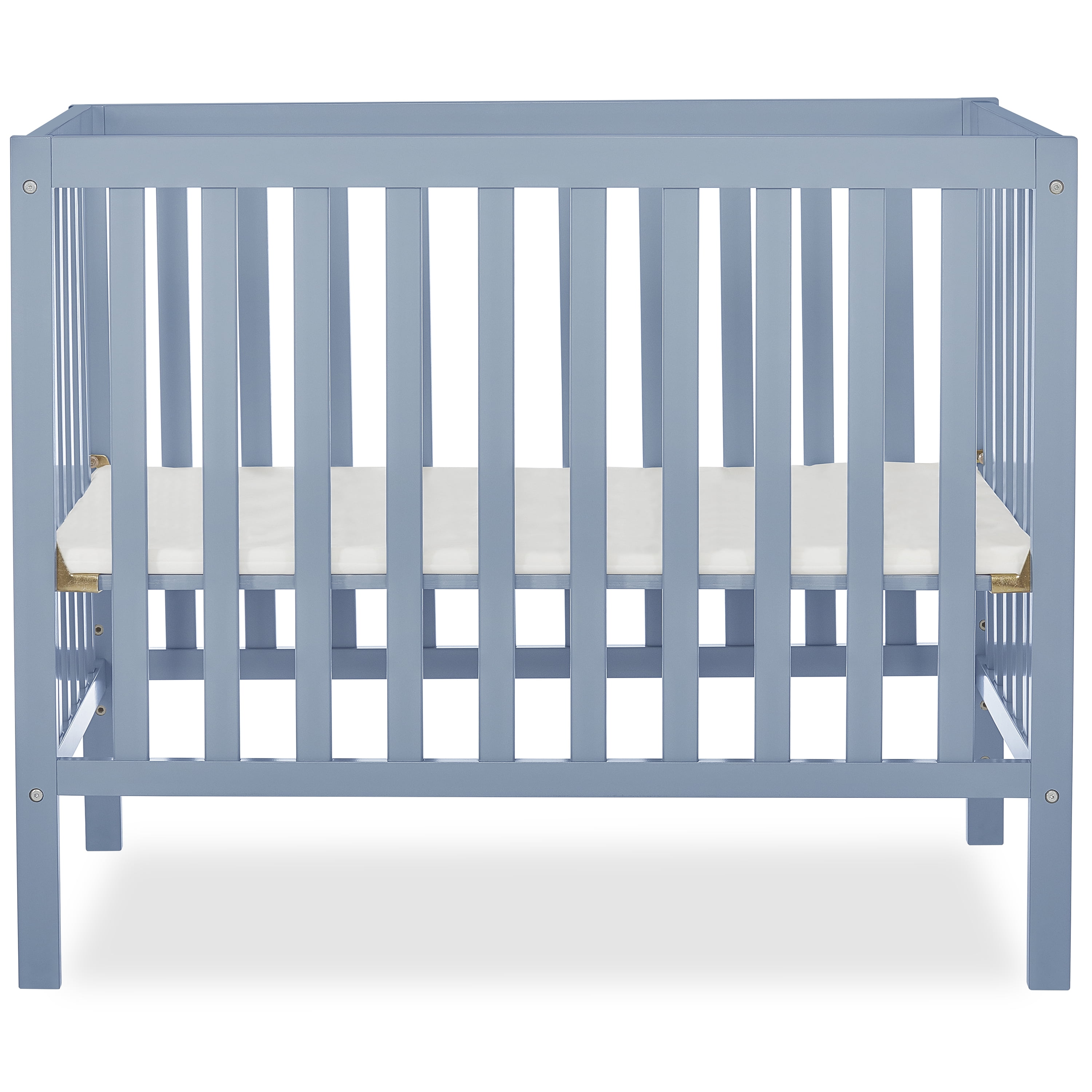 Dream On Me Edgewood 4 In 1 Convertible Mini Crib Cool Grey