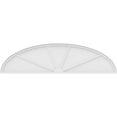 thumbnail image 3 of Ekena Millwork 82"W x 21-1/2"H x 2"P Elliptical 4 Spoke Architectural Grade PVC Pediment, 3 of 7