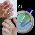 thumbnail image 1 of Fiudx Ofertas Del Día Espejo Holográfico Para Decoración De Uñas En Polvo Auror, Pigmento En Polvo, Puntas De Manicura Diy, 1 of 2