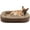 Brown, variant on Orthopedic Dog Bed for Medium Dogs, Egg-Crate Memory Foam Pet Bed with Bolster Sides, Waterproof Lining, Removable Washable Cover & Non-Slip Bottom, Brown