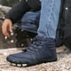 thumbnail image 5 of Botas Nieve Altas para Hombre Y Mujer Likrtyny Invierno Zapatos Algodón Terciopelo Engrosados Repelentes Al Antideslizantes Azul Oscuro 38, 5 of 9
