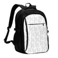 thumbnail image 1 of Easygdp Poodle Dog Mochila para Laptop de Viaje con Puerto USB, Mochila para Laptop con Puerto de Carga USB para Mujeres y Hombres, 1 of 7