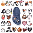 thumbnail image 2 of Venta única, 1 pieza de adornos de PVC para zapatos con forma de fantasma de Halloween, accesorios para zapatos DIY, decoración para zuecos clásicos, regalos de Navidad para niños, 2 of 5