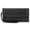 Elegant black, variant on TAZAG retro PU leather clutch bag for women new fashion rivet design tri-fold wallet