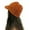 Orange, variant on Fgnfyis Women's Solid Color Crochet Knit Peaked Cap with Stitching Outdoor Hat Womens Hats Black
