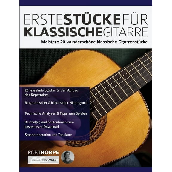 Erste Stücke für klassische Gitarre (Paperback)