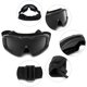 thumbnail image 3 of Gafas Airsoft, Gafas Tácticas Militares Airsoft para Deportes Al Aire Libre con 3 Lentes Intercambiables, Gafas de Tiro con Protección UV, Negras JM, 3 of 5