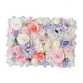 thumbnail image 2 of S SERENABLE Artificial Flower Panel Rose Backdrop Floral Decorative Valentines Day Decor Background for Wedding Stage Ceremony Wall Decor C, 2 of 8