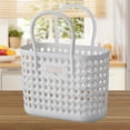 thumbnail image 2 of Yonrjhukm Portable Bath Storage Basket, Versatile Plastic Bathroom Organizer for Daily Use, Travel, Outdoor Activities, and Home, Easy to Clean & Maintain, 2 of 6