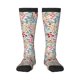 thumbnail image 1 of Balery Trendy Floral Design Calcetines novedosos Calcetines deportivos Calcetines hasta la rodilla Calcetines de algodón Calcetines originales y geniales, 1 of 6
