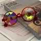 thumbnail image 4 of Gafas de concierto con caleidoscopio, lentes de sol con prismas de mosaico de vidrio refractario y personalidad de alto rendimiento, 4 of 4
