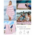 thumbnail image 5 of Pink Bow Ribbon Beach Towels Oversized Super Absorbent, Bowknot Bow Tie Aesthetics Minimalist Lightweight Bath Towel Quick Dry Sets For Bathroom/Pool/Rv Camping/Beach Play/Gym Room/Picnic 30"x60", 5 of 8