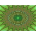thumbnail image 1 of Ahgly Company Machine Washable Indoor Rectangle Transitional Pea Green Area Rugs, 4' x 6', 1 of 7
