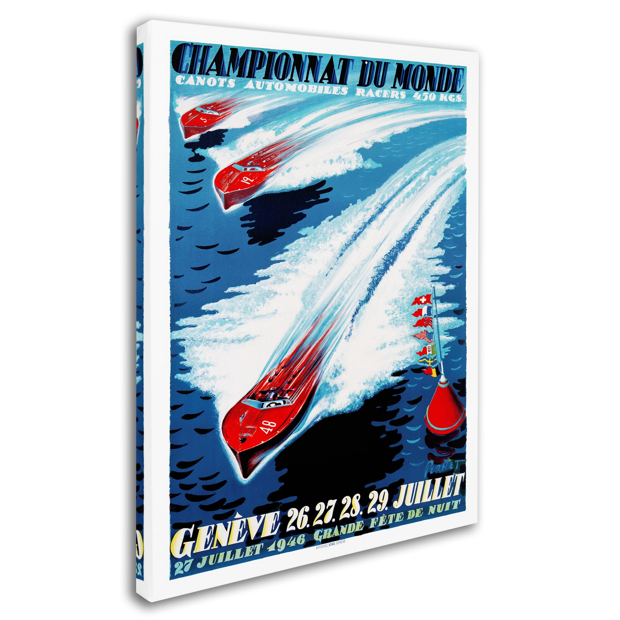 Trademark Fine Art 'Travel 267' Canvas Art by Vintage Lavoie