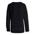 thumbnail image 4 of Vedolay Women's 2023 Sweaters Women's Causal Long Sleeve V Neck Lightweight Corchet Pullover Sweater,C XL, 4 of 5