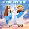 thumbnail image 2 of Bendición Y Gloria Jesús Muñeco De Peluche - Juguete Religioso Con Temática De Oración Para La Iglesia, Escuela Dominical, Navidad, Pascua, Decoración Del Hogar Y Regalos Inspiradores Pascua,, 2 of 7