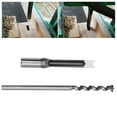 thumbnail image 4 of Mortising Chisel Woodworking Tool, High Hardness Overall Heat Treatment Square Hole Bit Efficient Round Shank Alloy Steel DIY  For Particle Board For Metal 14mm, 4 of 8