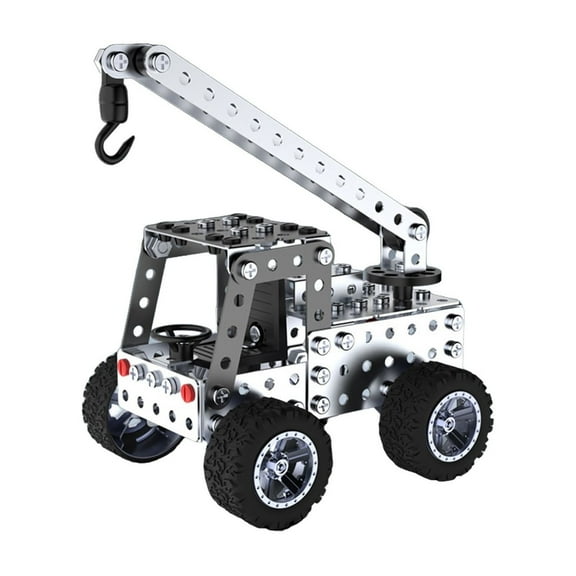 ToysYGift Mini Modes for Kids Ages 8-12,Engineering Toys with Crane Building Kit and so on, Metal Building Model Sets,Assembly Toys Gifts for Boys & Girls