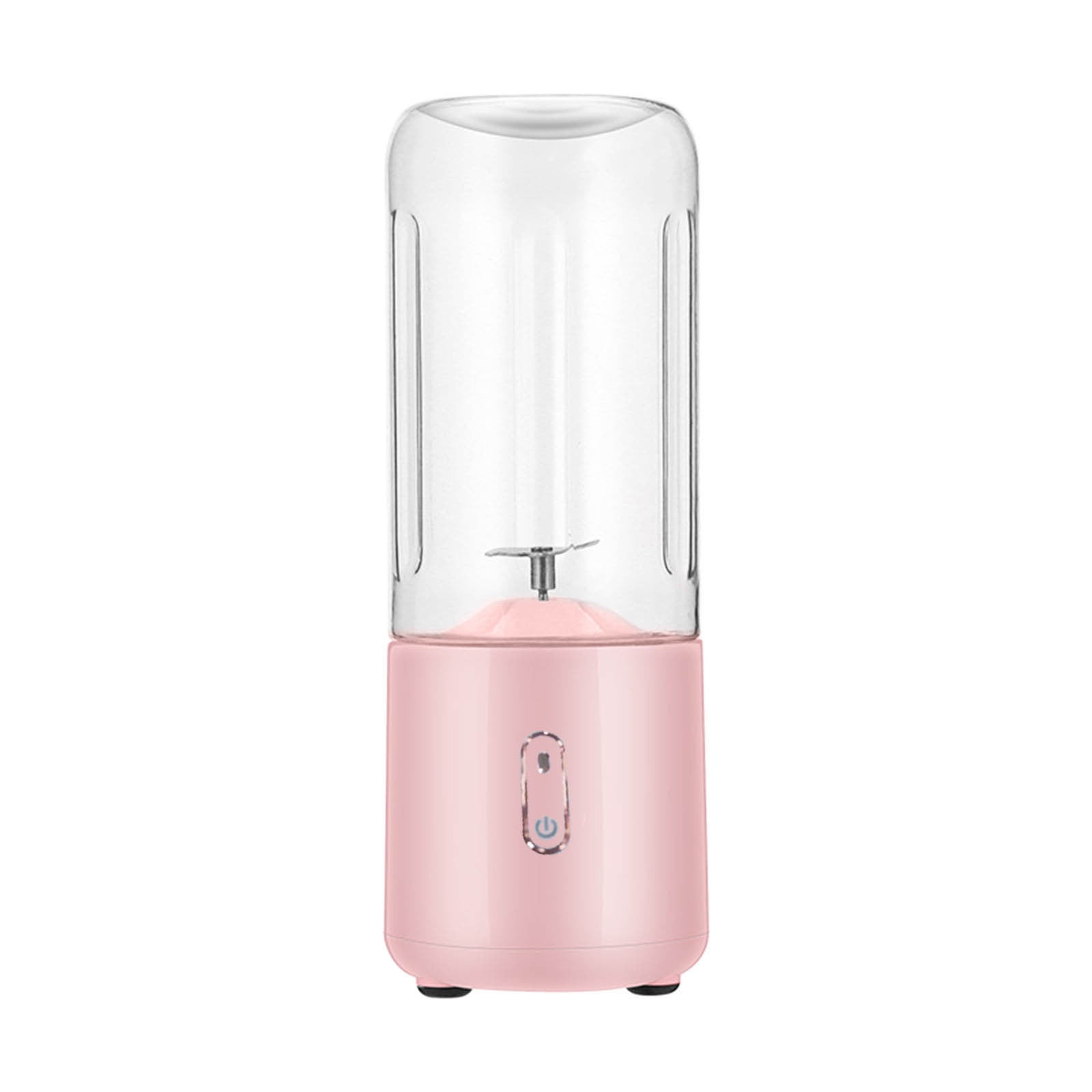 Portable USB Rechargeable Blender Cup 500ML Personal Size Mixer for Protein Shakes Smoothies Juices DIY Drinks with Stainless Steel Blade Easy Clean Travel Friendly Lightweight Mini Juicer USB