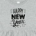 thumbnail image 4 of Inktastic Happy New Year in Hand Lettering Girls Baby Dress, 4 of 5