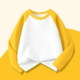 thumbnail image 4 of Ugoldhm Kids Boys' Girls' Long Sleeve Cotton Raglan Baseball Tee Casual Athletic T-Shirt Top, 4 of 6