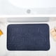 thumbnail image 5 of Wosthever Juego de alfombrillas de baño cómodas e impermeables de 3 piezas, alfombras de baño modernas y antideslizantes impermeables en forma Juegos de accesorios de baño rojo, 5 of 6