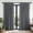 Gray B, variant on Window Curtains Blackout, Back Tab Curtains 96 Inch, 100% Blackout Curtains Darkening Light Blocking Curtains for Living Room Bedroom Full Light Blocking Curtains 2 Panel Set,W52 x L96, Navy