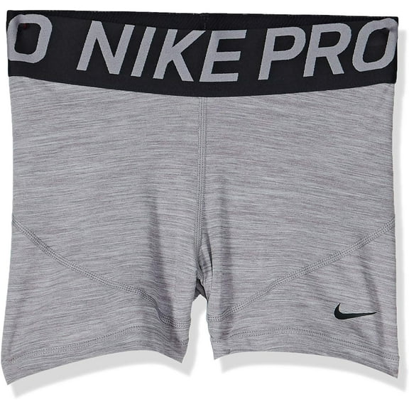 Women's Pro 3" Training Shorts Gunsmoke/Heather/Black/Black Large