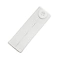thumbnail image 1 of Bewildely Extensor de cintura ajustable cintura elástica Flexible DIY estiramiento expansor botones de costura extensión hebilla Jeans Mujer Tela de costura y artesanía Blanco/83x25mm, 1 of 6