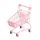 thumbnail image 1 of Cajas de almacenamiento para carritos de compras en miniatura, regalo para niñas, soporte para maquillaje, modelo contenedor Rosa, 1 of 9
