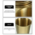 thumbnail image 3 of WASHWEPE 4Ud Vasos Dorados De Acero Inoxidable Duraderos Y Livianos Para Bebidas En Eventos Sociales, 3 of 8